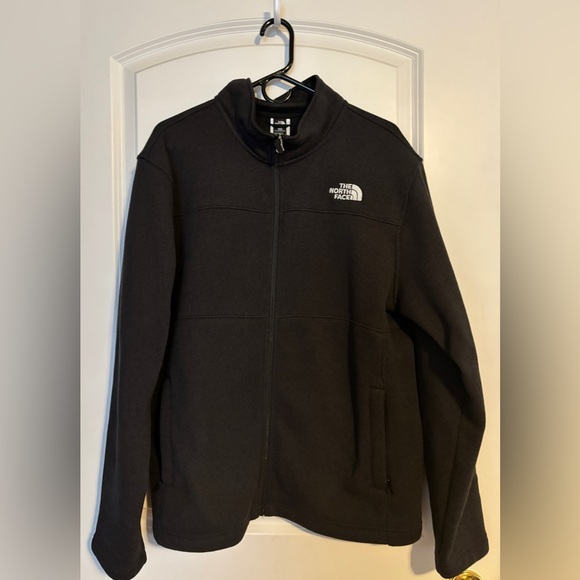The North Face Men's Black Full-Zip Fleece Jacket, Size L, Preowned EUC - Picture 3 of 8